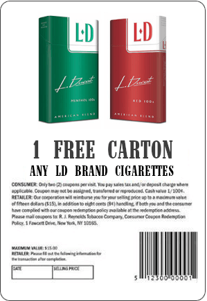Claim your Free LD Carton