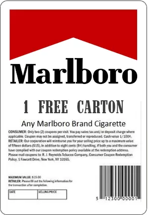 Claim your Free Marlboro Carton